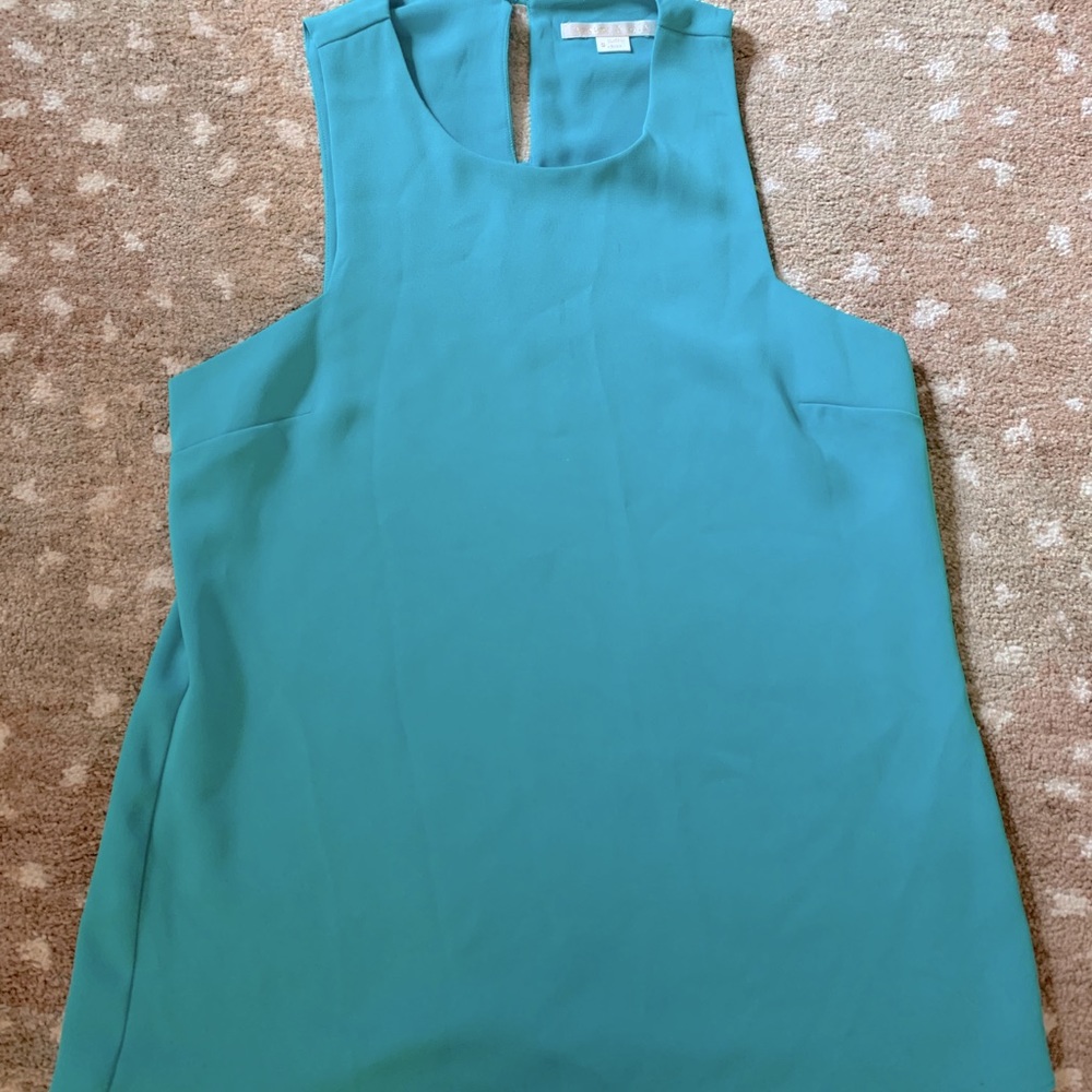 Boutique S turquoise racer back top